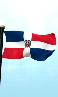 Dominican Republic Flag 3D Free android App screenshot 10