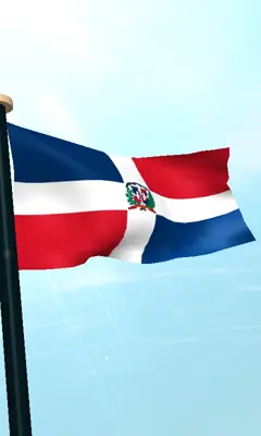 Dominican Republic Flag 3D Free android App screenshot 11