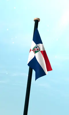 Dominican Republic Flag 3D Free android App screenshot 12