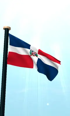 Dominican Republic Flag 3D Free android App screenshot 13