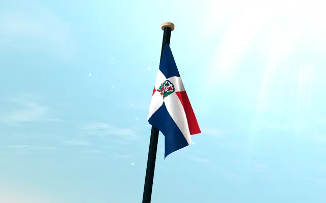 Dominican Republic Flag 3D Free android App screenshot 7